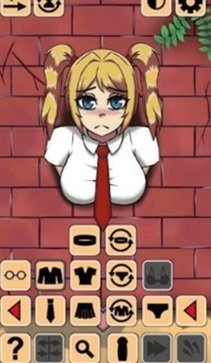 卡在墙壁上的女孩汉化版