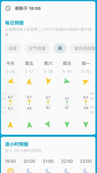 安心天气提醒图1
