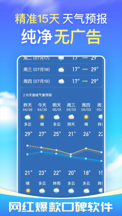 更云天气预报纯净版图1