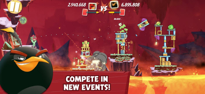愤怒的小鸟最新版图1