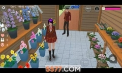 野外樱花校园模拟器中文版