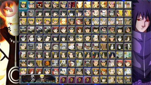 死神vs火影全人物版图3