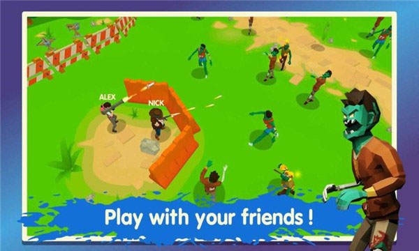 双人僵尸生存最新版图1