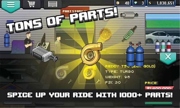 Pixel Car Racer最新版图4