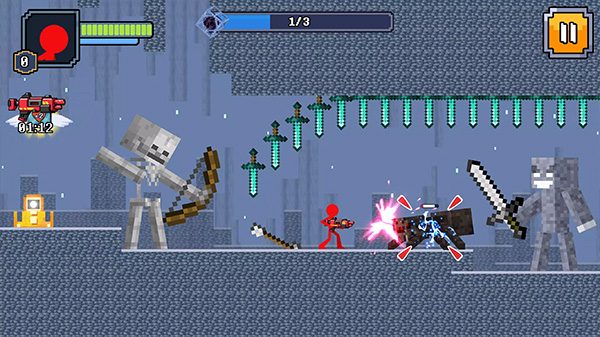 红色火柴人战斗(Stick Craft)图3