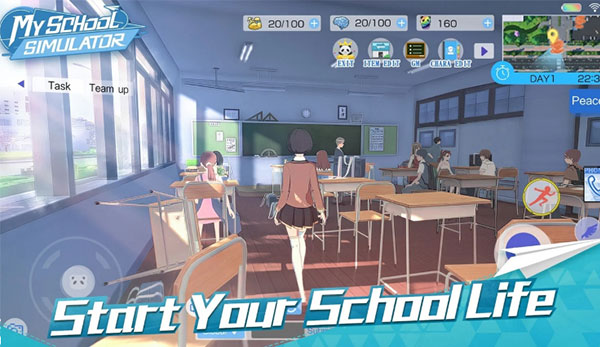 青春校园模拟器国际服最新版图1