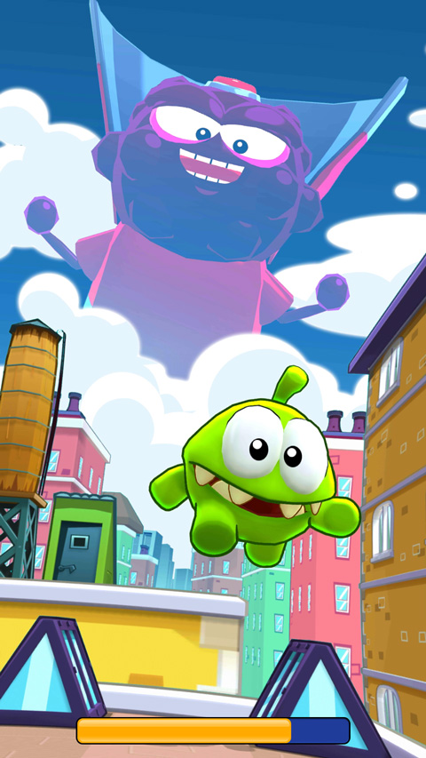 奥姆跑酷2游戏(Om Nom: Run 2)图1