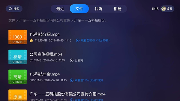 115网盘TV版