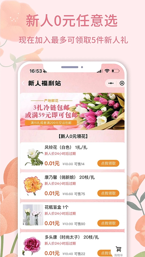 云选鲜花批发图4