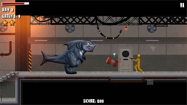 食人鲨横冲直撞游戏(Sharkosaurus Rampage)图1