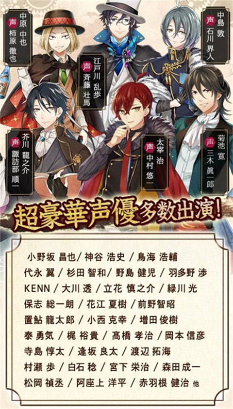 文豪与炼金术师最新版图1