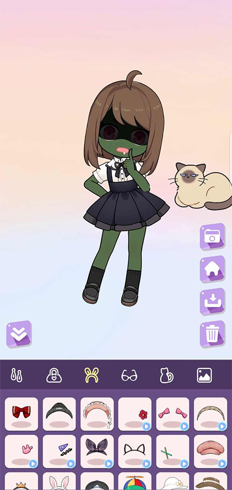 艾儿姐姐的换装大作游戏图2