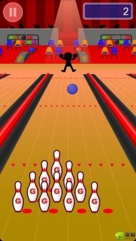 躲开保龄球图1