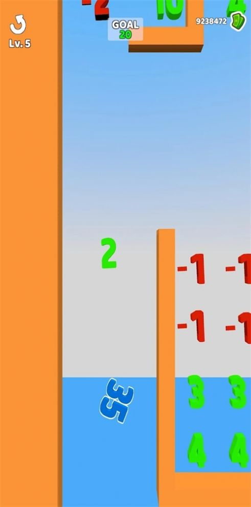 上升的数字3D 图2