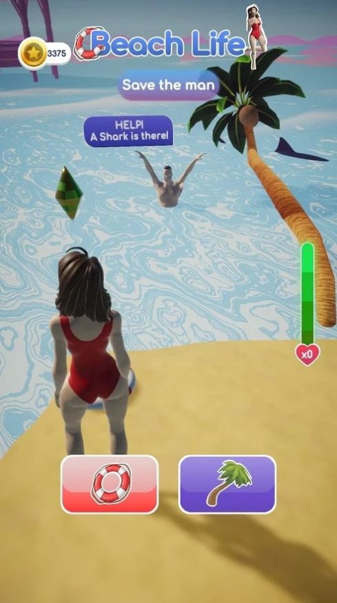 海滩生活3D图3