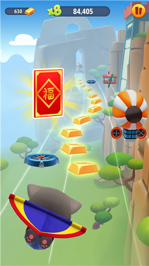汤姆猫跑酷不用登录 v6.4.0.754 安卓版(1)