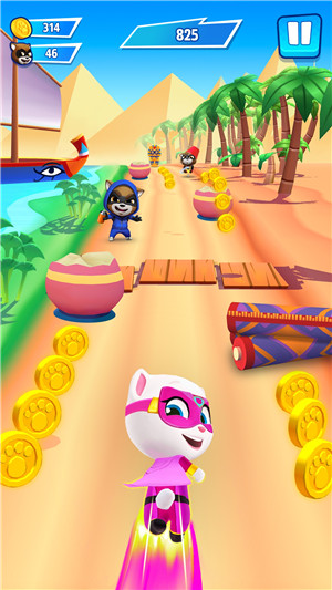 汤姆猫英雄跑酷 v3.8.0.477 安卓版(1)