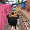 兄弟一起向前冲高铁跑酷 V1.0