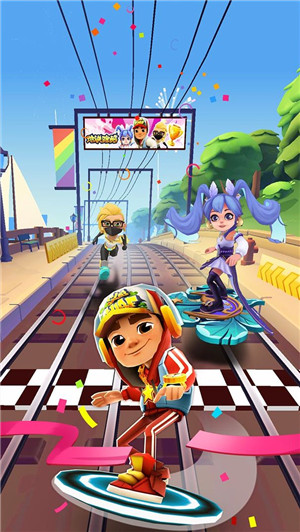 Subway Surfers无限跳版图3