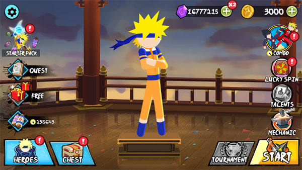 火柴人忍者大战最新版