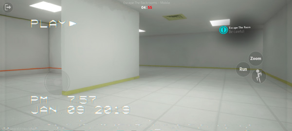逃离后室3D版图2