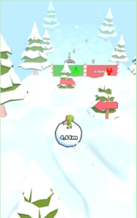 踩雪球冲3D