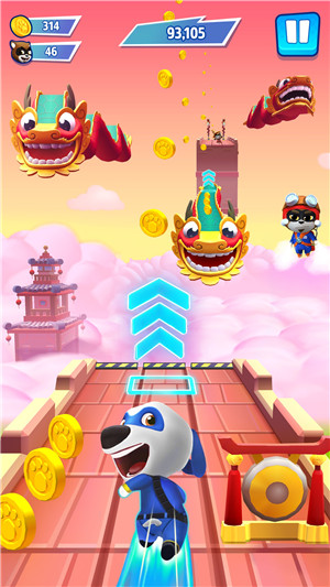 汤姆猫英雄跑酷钻石 v3.8.0.477 安卓版