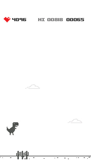 谷歌小恐龙跑酷游戏手机最新版