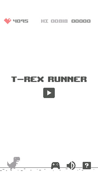 谷歌小恐龙跑酷游戏手机最新版