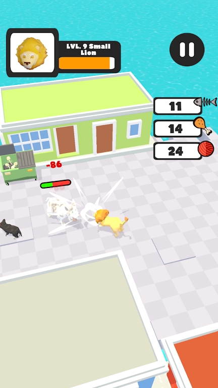 空闲街头猫咪战斗图3