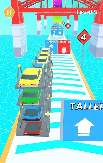 桥下叠车跑图2