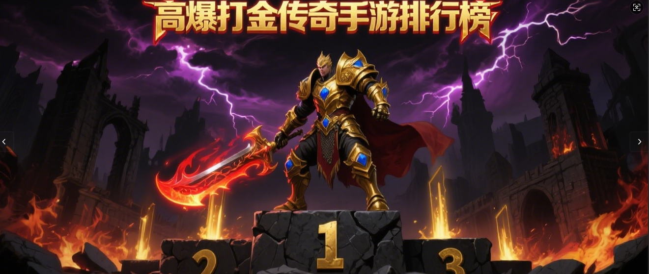 高爆打金传奇手游排行榜前十名