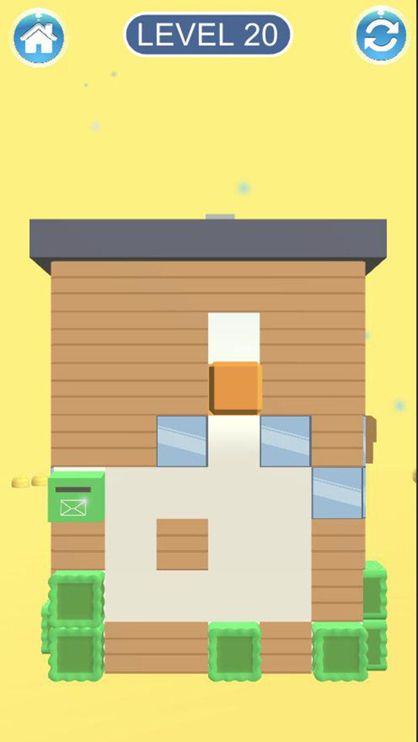 上色房屋3D4