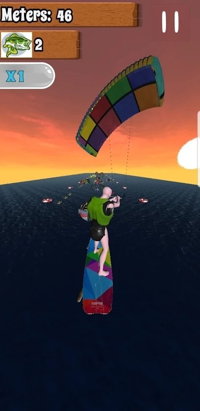 风筝冲浪图1