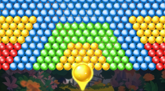 泡泡射手有趣的小熊图1