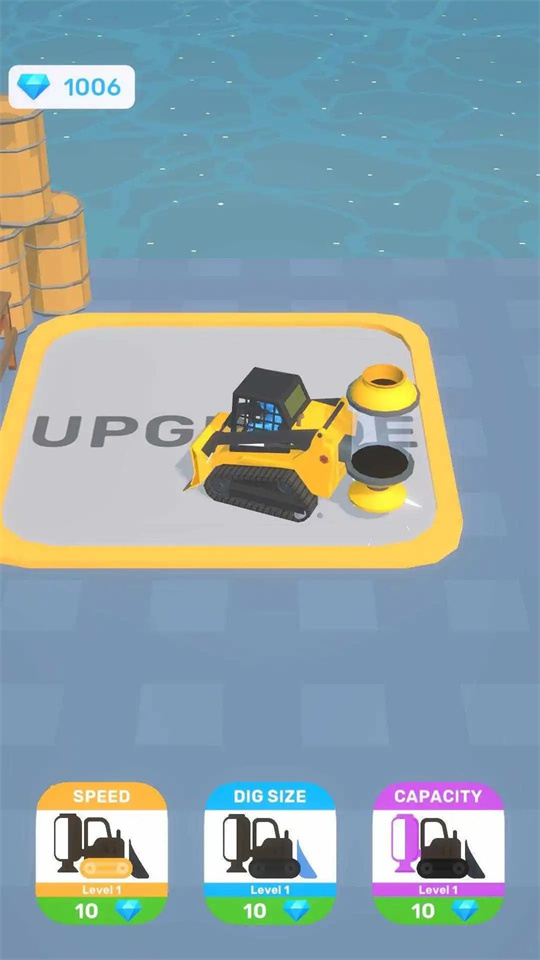 推土机操作员3D图3