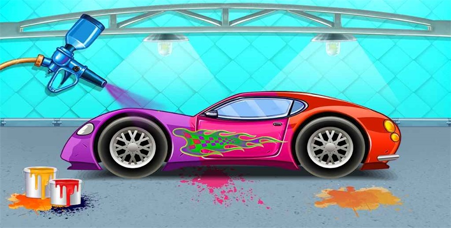 有趣的洗车图1