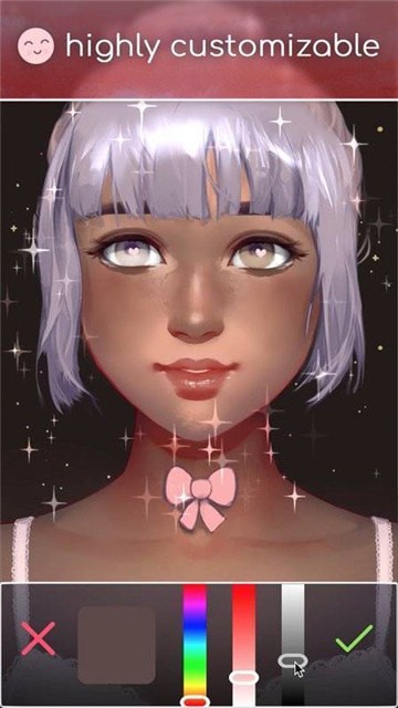 动态肖像捏脸女版