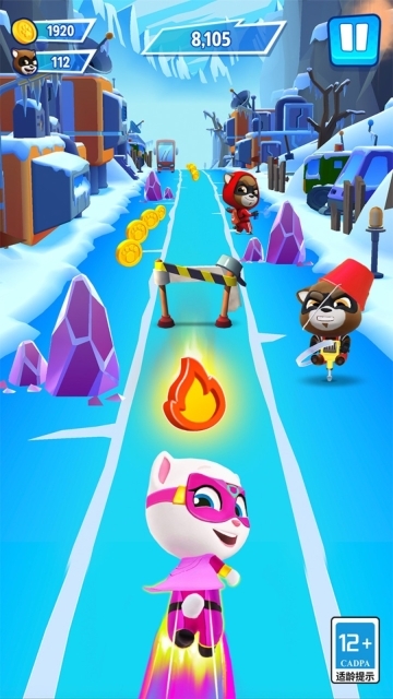 汤姆猫英雄跑酷图2