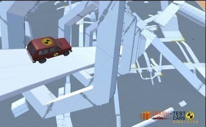 汽车碰撞测试3D图1