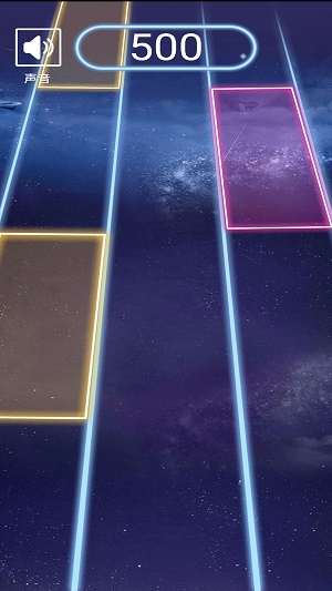 节奏的钢琴白块图1