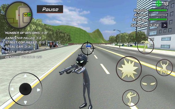 惊人的邪恶火柴人模拟器图3