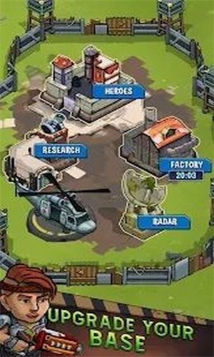 僵尸闲置城防图2