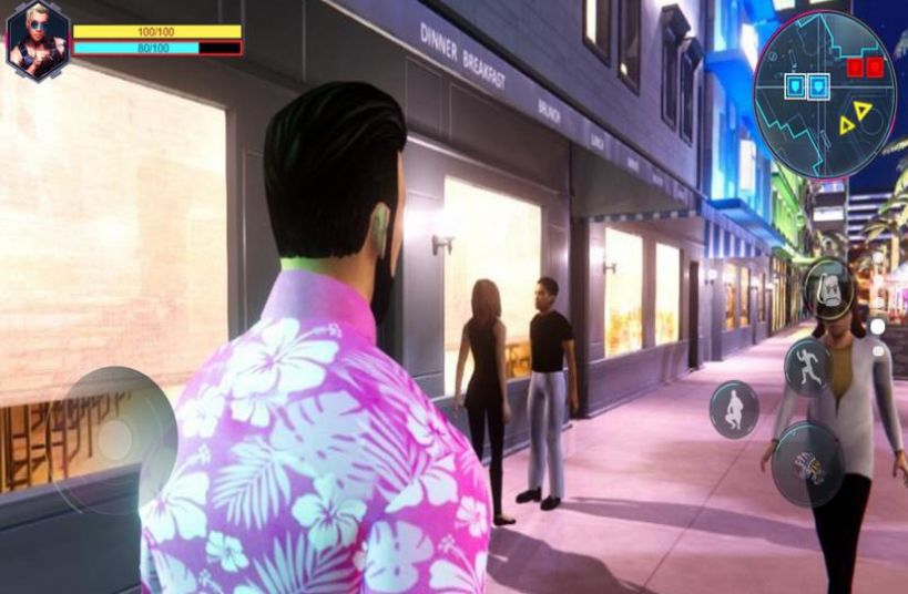 赛博时代模拟图1