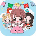 精装美少女装扮