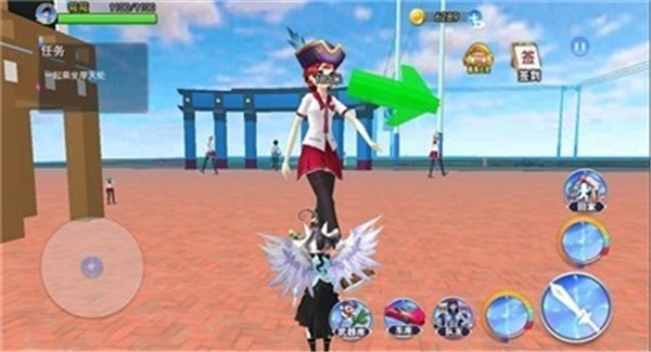 樱花校园巨人模拟图1