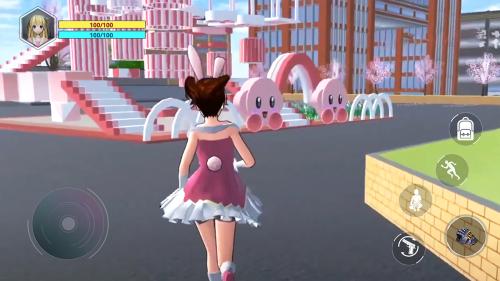 樱花校园闪亮女生游戏图3