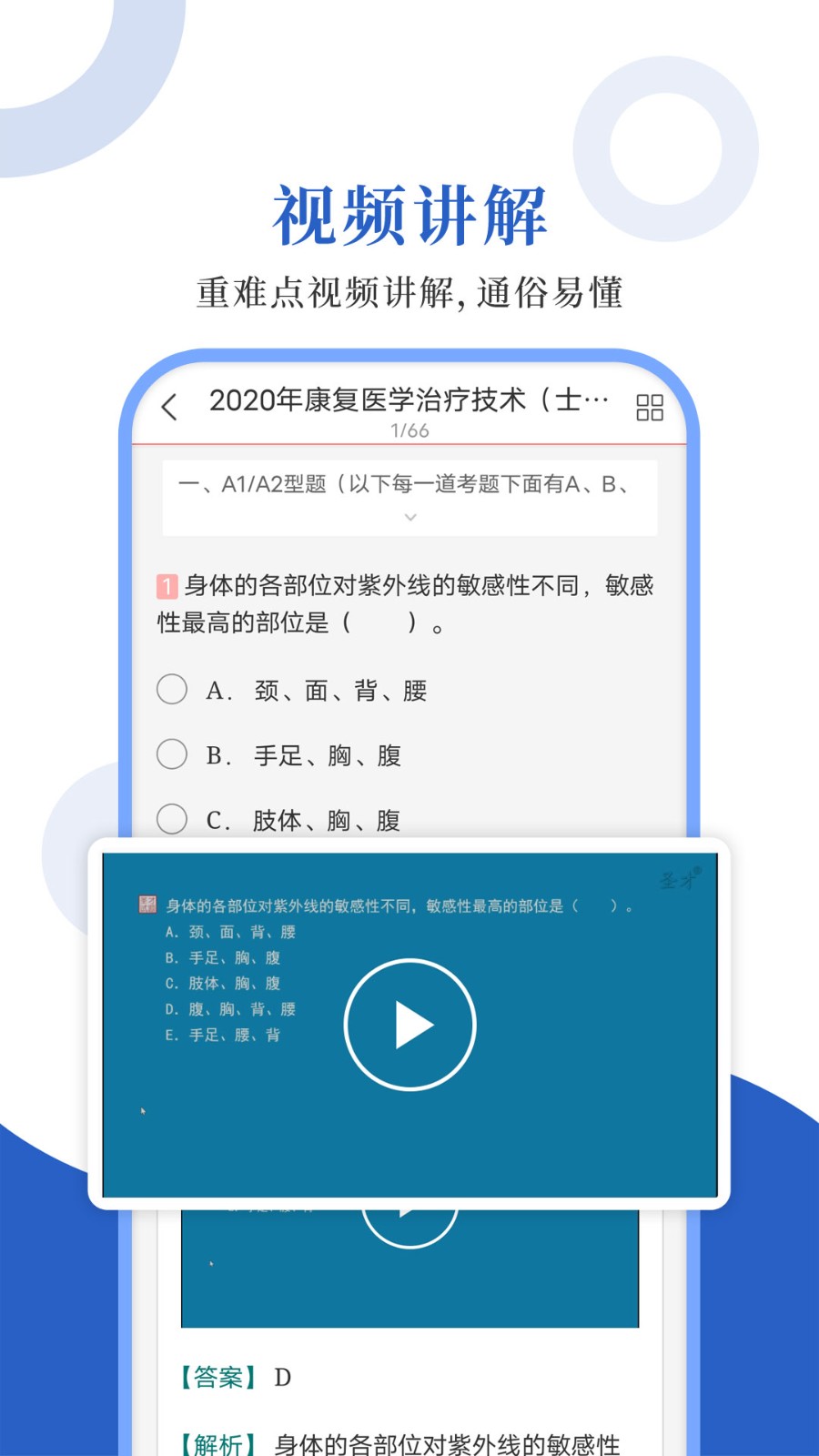 康复医学圣题库图3