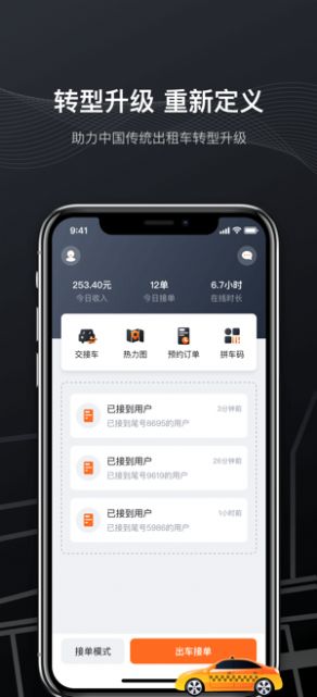 快步打车图3