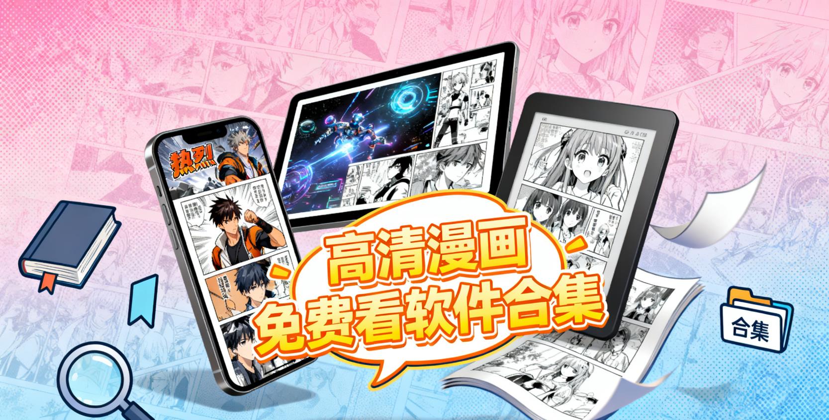 高清漫画免费看软件合集